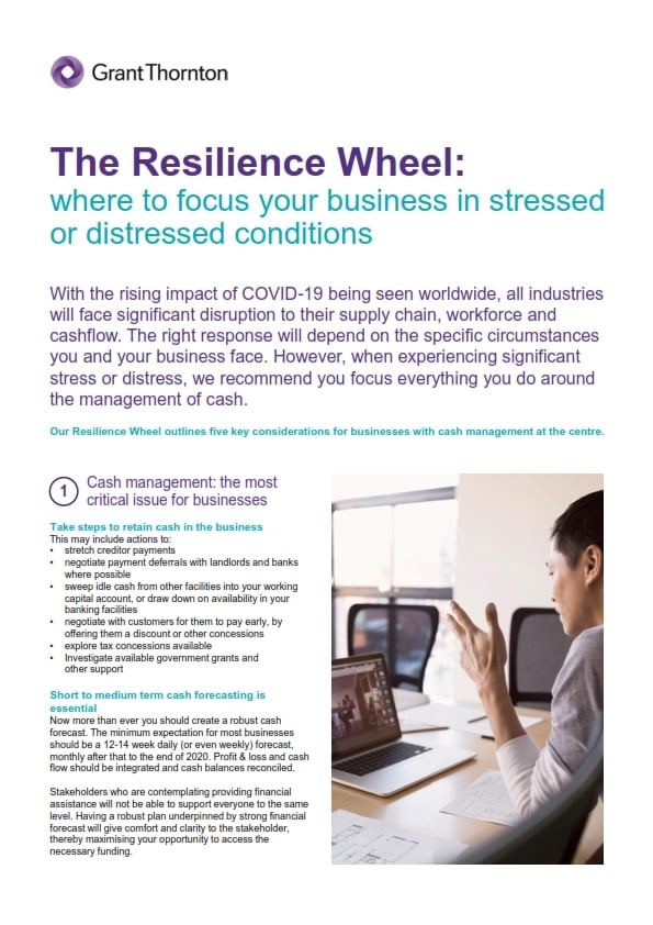 The Resilience Wheel Framework Grant Thornton