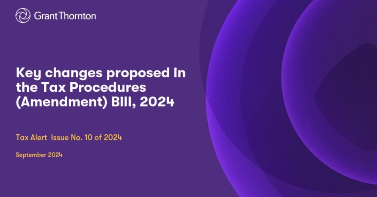 Key changes proposed in the Tax Procedures (Amendment) Bill, 2024